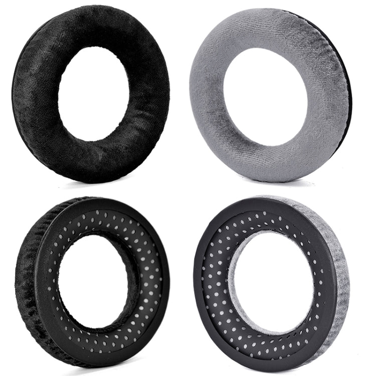 2 STÜCK Ohrpolster-Überzug für Beyerdynamic DT990 / DT880 / DT770 Pro, (Schwarz), (Grau), (Kopfbandschutz)