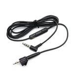 2 STÜCK 3,5mm auf 2,5mm Ersatz-Audiokabel mit Mikrofon für Bose AE2 / AE2i, Länge: 1,5 m