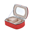 HN-001 Reise-tragbare Ring Lippenstift Schmuck Aufbewahrungsbox, Halskettenversion Pink, Spiegelversion Pink, Halskettenversion Blau, Spiegelversion Blau, Halskettenversion Orange, Spiegelversion Orange, Halskettenversion Gold, Spiegelversion Gold