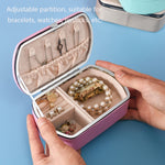 HN-001 Reise-tragbare Ring Lippenstift Schmuck Aufbewahrungsbox, Halskettenversion Pink, Spiegelversion Pink, Halskettenversion Blau, Spiegelversion Blau, Halskettenversion Orange, Spiegelversion Orange, Halskettenversion Gold, Spiegelversion Gold