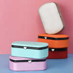 HN-001 Reise-tragbare Ring Lippenstift Schmuck Aufbewahrungsbox, Halskettenversion Pink, Spiegelversion Pink, Halskettenversion Blau, Spiegelversion Blau, Halskettenversion Orange, Spiegelversion Orange, Halskettenversion Gold, Spiegelversion Gold