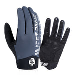 WEST BIKING YP0211214 Long Finger Shock Absorption Non-Slip Touch Screen Gloves Cycling Sports Gloves, M, L, XL