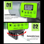 AquaBlue Fischbehälter Intelligenter Timing Automatische Futterspender Aquarium Goldfisch Futterspender Großkapazität Fischfutterautomat,Modell:, AF-2019B Englische Version