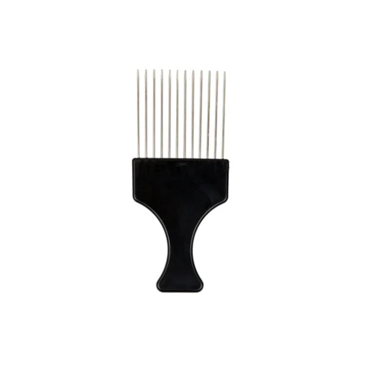 3-teiliger Friseur-Ölkamm aus Stahl mit Nadeln, Kunststoff-Haarschneidekamm mit spitzem Stiel, P2020, P2021, C6, C5
