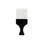 3-teiliger Friseur-Ölkamm aus Stahl mit Nadeln, Kunststoff-Haarschneidekamm mit spitzem Stiel, P2020, P2021, C6, C5