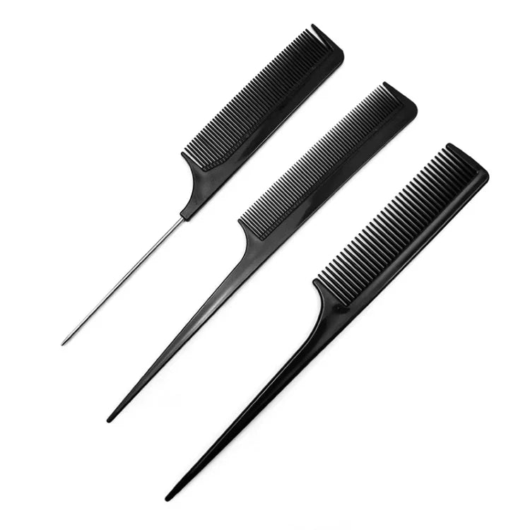 10 Stück / Set Friseurkamm aus Kunststoff
