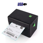 XP-108B 4 Zoll 108mm Etikettendrucker Thermischer Barcode-Drucker Versandetiketten-Drucker UPS DHL USPS DPD POCHTA USB Barcode-Hersteller, EU-Stecker, USB, USB + Bluetooth-Version
