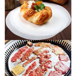 200 Stück/Packung Doppelseitiges Silikonöl Backpapier Kuchen Kekse Pizzablech Antihaft-Fettdichtes Papier, Durchmesser 11cm, Durchmesser 12cm