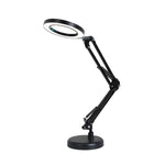 8X Vergrößerungsglas Lampe Schönheit Nagel Tattoo Reparatur Büro Leselampe, Ohne Vergrößerungsglas (Schwarz), Mit Vergrößerungsglas (Schwarz)