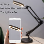 8X Vergrößerungsglas Lampe Schönheit Nagel Tattoo Reparatur Büro Leselampe, Ohne Vergrößerungsglas (Schwarz), Mit Vergrößerungsglas (Schwarz)