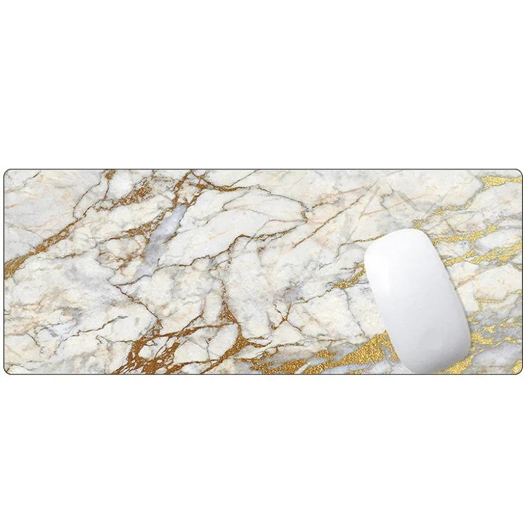 Marbling Wear-Resistant Rubber Mouse Pad, 300x700x5mm, 300x800x2mm, 300x800x3mm