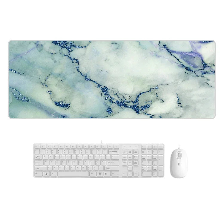 Marbling Wear-Resistant Rubber Mouse Pad, 300x700x5mm, 300x800x2mm, 300x800x3mm