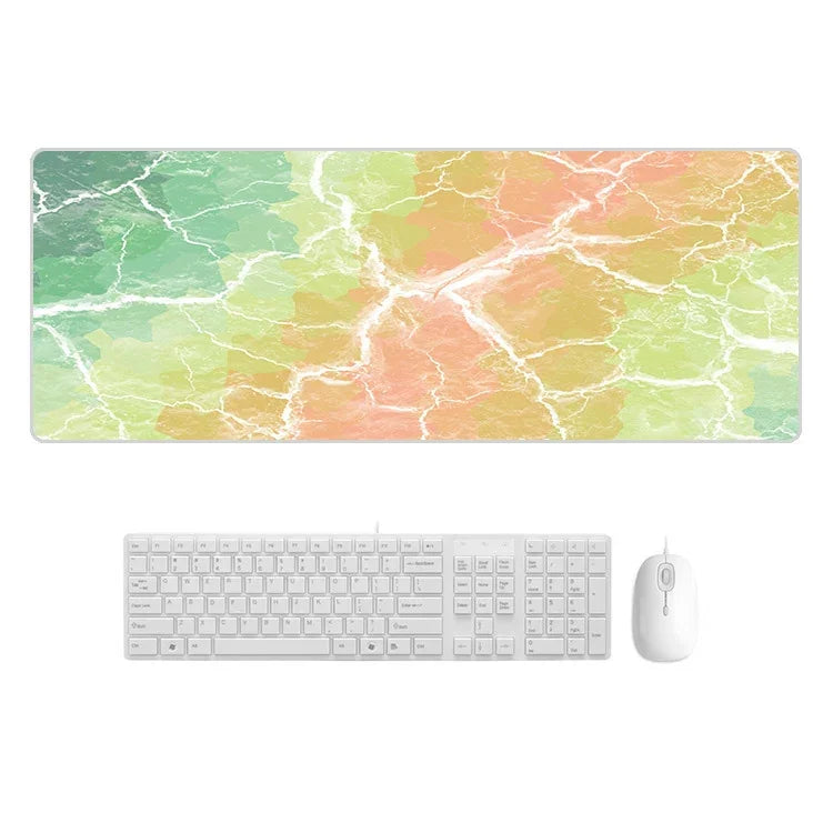 Marmoriertes, verschleißfestes Gummimauspad, 300 x 800 x 4 mm, 400 x 900 x 2 mm, 400 x 900 x 3 mm