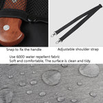 WESSLECO Kochmesser-Werkzeugaufbewahrungstasche Oxford-Stoff Messertasche, WESSLECO Grau