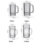 Acrylic Beer Glass KTV Bar Beer Glass, 2 PCS 470ml No. 1  Cup, 620ml  No. 2 Cup, 550ml  No. 3 Cup, 1150ml   No. 4  Cup, 370ml No. 5  Cup, 550ml No. 6  Cup, 450ml  No. 7 Cup, 500ml No. 8   Cup, 3 PCS 320ml  No. 9 Cup, 420ml No. 10   Cup, 520ml  No. 11  ...