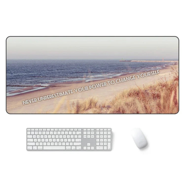 AM-DM01 Rubber Protect The Wrist Anti-Slip Office Study Mouse Pad, 300x800x5mm, 400x900x2mm, 400x900x3mm, 400x900x4mm, 400x900x5mm