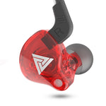 QKZ AK6 2 STÜCK In-Ear 3,5mm Kabelgebundene Subwoofer-Sportkopfhörer, 2 STÜCK, 2 Paare