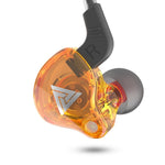 QKZ AK6 2 STÜCK In-Ear 3,5mm Kabelgebundene Subwoofer-Sportkopfhörer, 2 STÜCK, 2 Paare