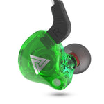QKZ AK6 2 STÜCK In-Ear 3,5mm Kabelgebundene Subwoofer-Sportkopfhörer, 2 STÜCK, 2 Paare
