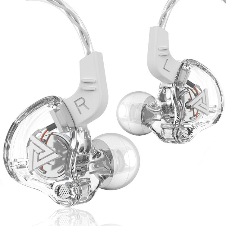 QKZ AK6 2 STÜCK In-Ear 3,5mm Kabelgebundene Subwoofer-Sportkopfhörer, 2 STÜCK, 2 Paare