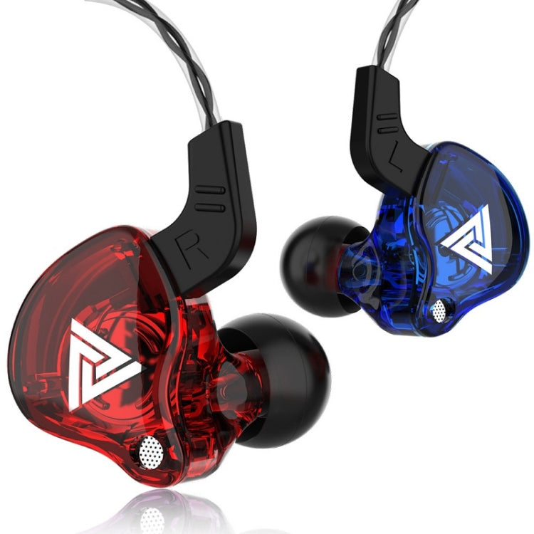 QKZ AK6 2 STÜCK In-Ear 3,5mm Kabelgebundene Subwoofer-Sportkopfhörer, 2 STÜCK, 2 Paare