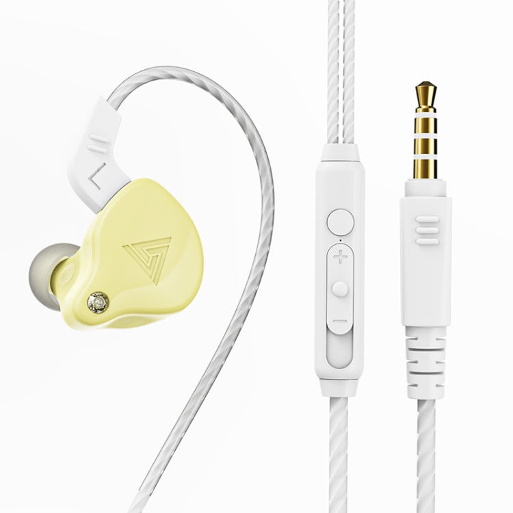 QKZ AK6 2 STÜCK In-Ear 3,5mm Kabelgebundene Subwoofer-Sportkopfhörer, 2 STÜCK, 2 Paare