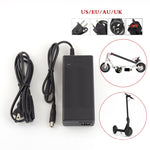 THGX-4202 42V / 2A DC 5,5mm Ladeanschluss Universeller Elektroroller Netzadapter Lithium-Akku-Ladegerät für Xiaomi Mijia M365 & Ninebot ES2 / ES4, EU-Stecker, US-Stecker, UK-Stecker, AU-Stecker