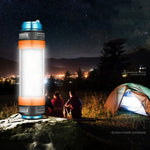 Outdoor-LED-Campinglampe, Multifunktions-Notfall-Taschenlampe mit IP68 Wasserdichtigkeit und Mückenschutz / Warnfunktion, T15, T25, T30