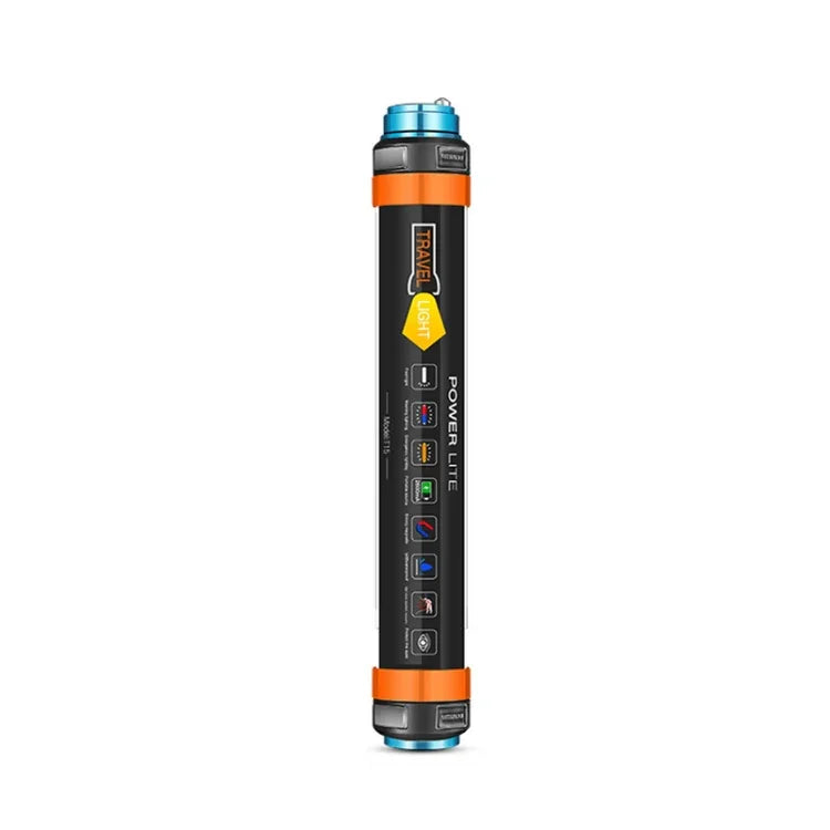 Outdoor-LED-Campinglampe, Multifunktions-Notfall-Taschenlampe mit IP68 Wasserdichtigkeit und Mückenschutz / Warnfunktion, T15, T25, T30