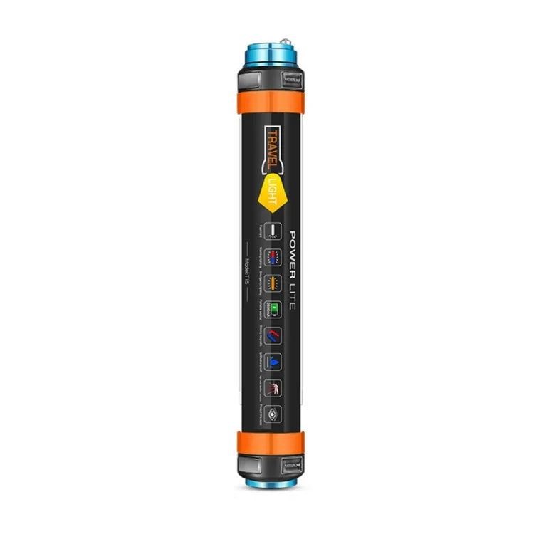 Outdoor-LED-Campinglampe, Multifunktions-Notfall-Taschenlampe mit IP68 Wasserdichtigkeit und Mückenschutz / Warnfunktion, T15, T25, T30