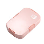 XINGCHENG XC-451 Mikrowellen-Brotdose für Studenten, Kunststoff mit Fächern, tragbare Lunchbox, Blau, Pink