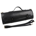 WESSLECO Kochmesser-Aufbewahrungstasche, tragbare Roll-Messertasche, tragbare Rolle schwarz, WESSLECO Braun