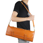 WESSLECO Kochmesser-Aufbewahrungstasche, tragbare Roll-Messertasche, tragbare Rolle schwarz, WESSLECO Braun