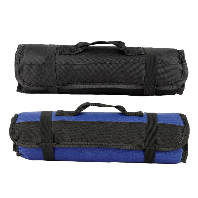 Messer-Aufbewahrungstasche Tragbare Messertasche, Schwarz, Blau