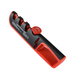 4-in-1 Verstellbarer Manueller Messerschärfer Multifunktionaler Messerschärfer, 4-in-1 (Schwarz Rot), 4-in-1 (Grau Rot)