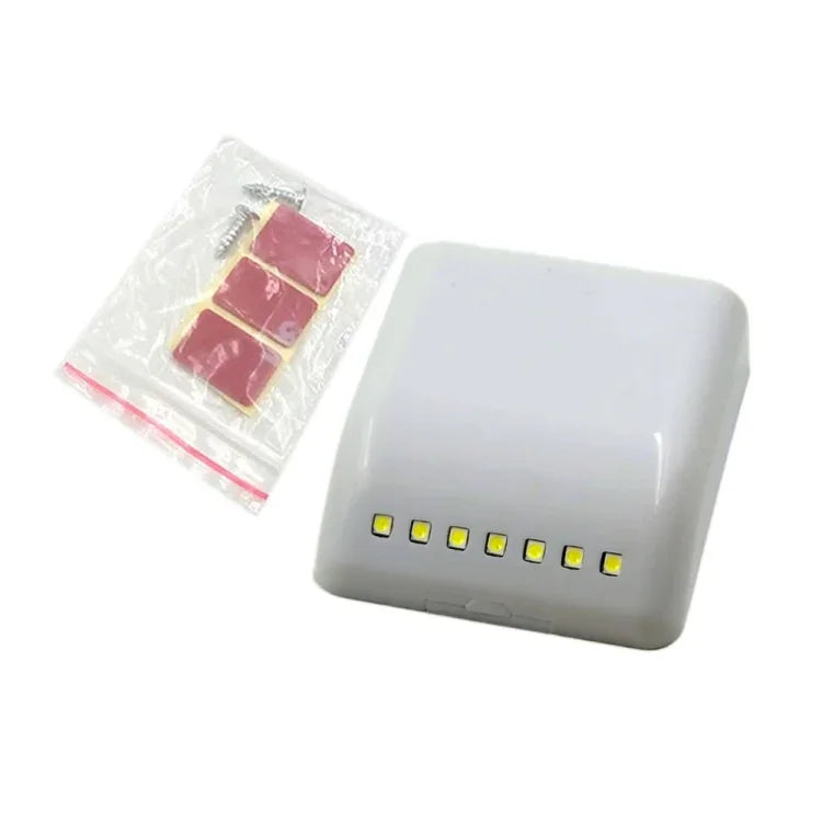 7 LEDs Smart Sensor Schrankschubladenlampe LED-Nachtlicht Scharnierleuchte