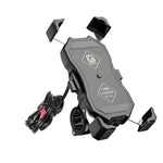 Kewig Motorcycle Outdoor Riding Four-Claw Fixed Mobile Phone Bracket QC3.0 Fast Charging Waterproof Holder, M11-B