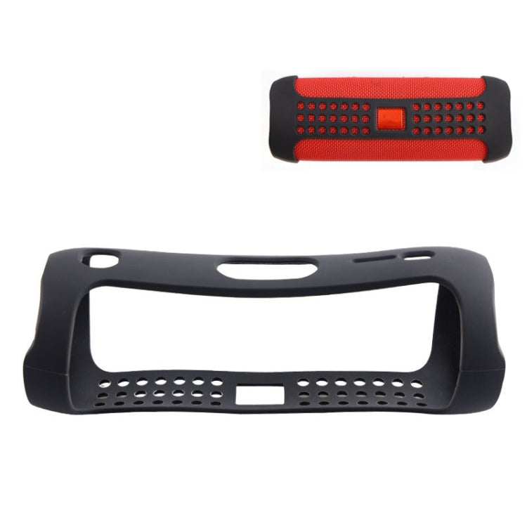 JBA-F5 Bluetooth-Lautsprecherhülle, umweltfreundliche Silikon-Schutzhülle für JBL Flip 5, Schwarz, Rot, Marineblau