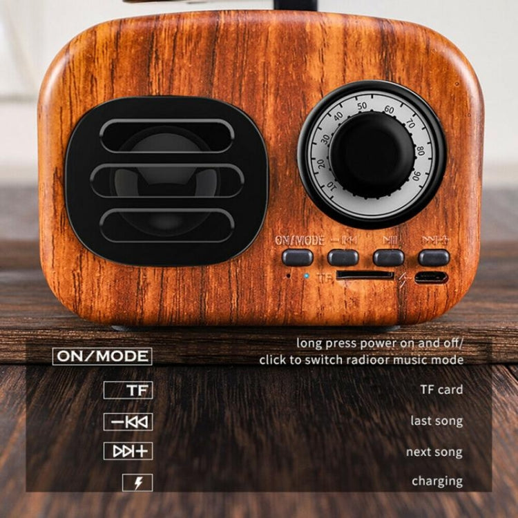 Ft-05 Wireless Retro Bluetooth Speaker Gramophone Mini Player, Gold, Pink, Walnut, Red, Black