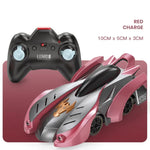 Remote Control Wall Climbing Car Mini Electric Remote Control Car Children Toy, Red Charge Handle RC Edition, Red Flame Handle RC Edition, Blue Break Handle RC Edition, Blue Lightning Handle RC Edition, Red Charge Watch RC Edition                      ...
