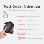 Y30 Wireless Bluetooth Headset 5.0 In-Ear Mini Earphone, Black
