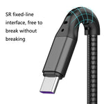 2 STK ZZ034 USB-auf-8-Pin + USB-C / Typ-C + Micro-USB 3-in-1 Schnellladekabel, Stil:, 5A Super Schnell-Schwarz, 5A Super Schnell-Rot, Silikon-Grün, Silikon-Rot, Silikon-Gelb, Silikon-Lila, Mini-Silber, Mini-Rot, Mini-Blau, Mini-Schwarz, Einziehbar-...