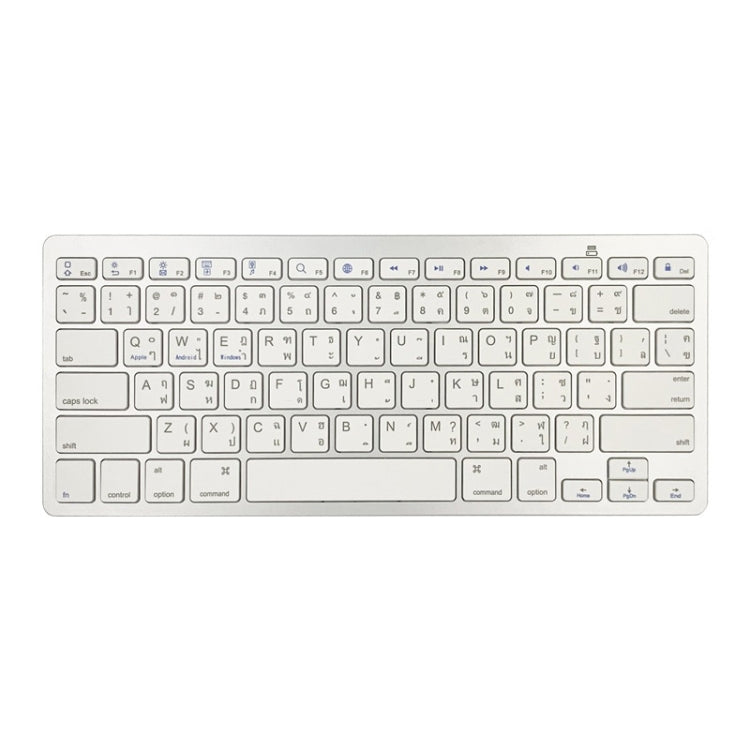 X5 Bluetooth 3.0 Kabellose 78 Tasten Fremdsprachige Kleine Tastatur, Italienisch, Traditionelle Klammer, Englisch, Thailändisch