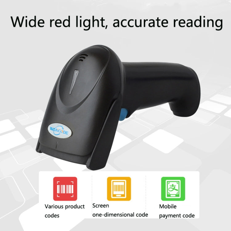 VS5905 Eindimensionaler kabelgebundener Rotlichtscanner Supermarkt-Expresskassen-Barcodescanner