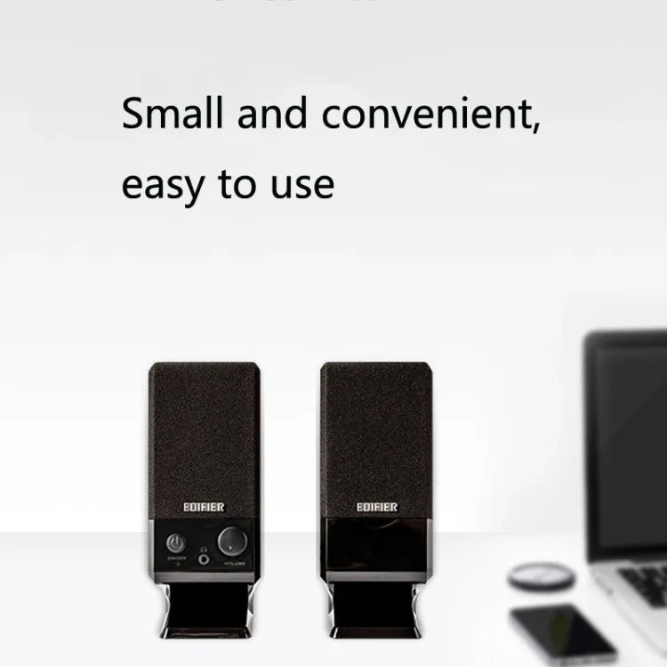 Edifier R10U Mini-USB-Laptoplautsprecher, R10U Schwarz