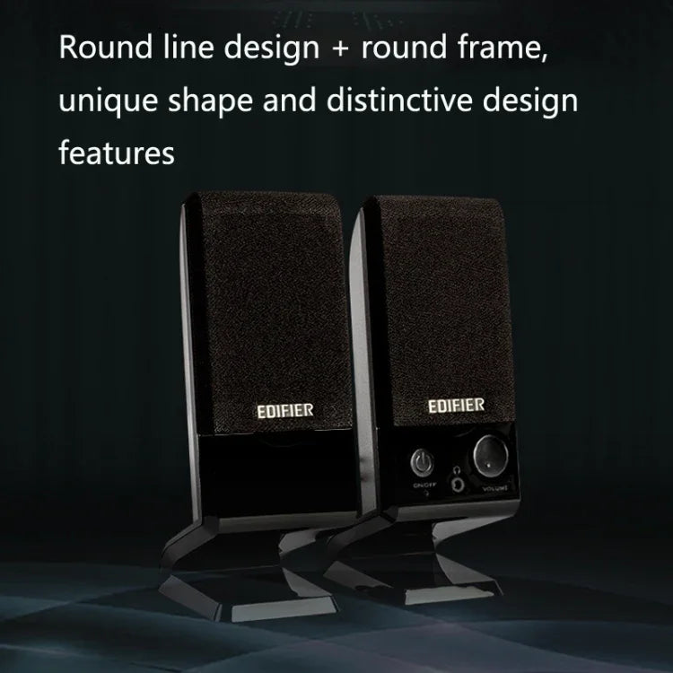 Edifier R10U Mini-USB-Laptoplautsprecher, R10U Schwarz