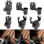 Multi-Function Car Cup Rack Modified Cup Mat Beverage Rack, SB-1099 Matt Black, SB-1099 Carbon Fiber Black