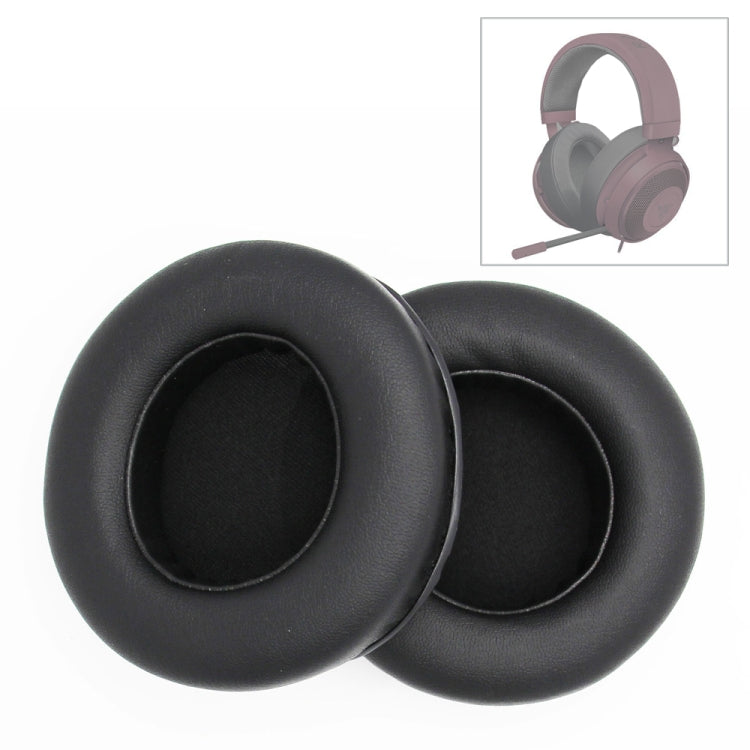 1 Paar Verdickte Schwamm-Headset-Set 90mm Ohrpolster für Kraken 7.1 V2 Pro, Schwarz, Orange