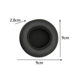 1 Paar Verdickte Schwamm-Headset-Set 90mm Ohrpolster für Kraken 7.1 V2 Pro, Schwarz, Orange