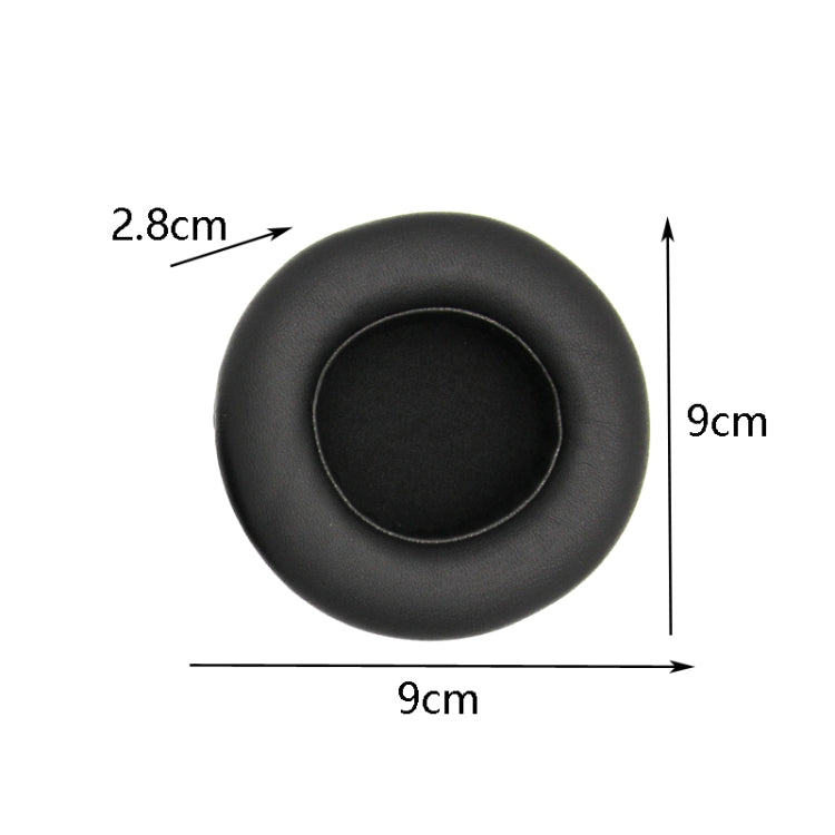 1 Paar Verdickte Schwamm-Headset-Set 90mm Ohrpolster für Kraken 7.1 V2 Pro, Schwarz, Orange